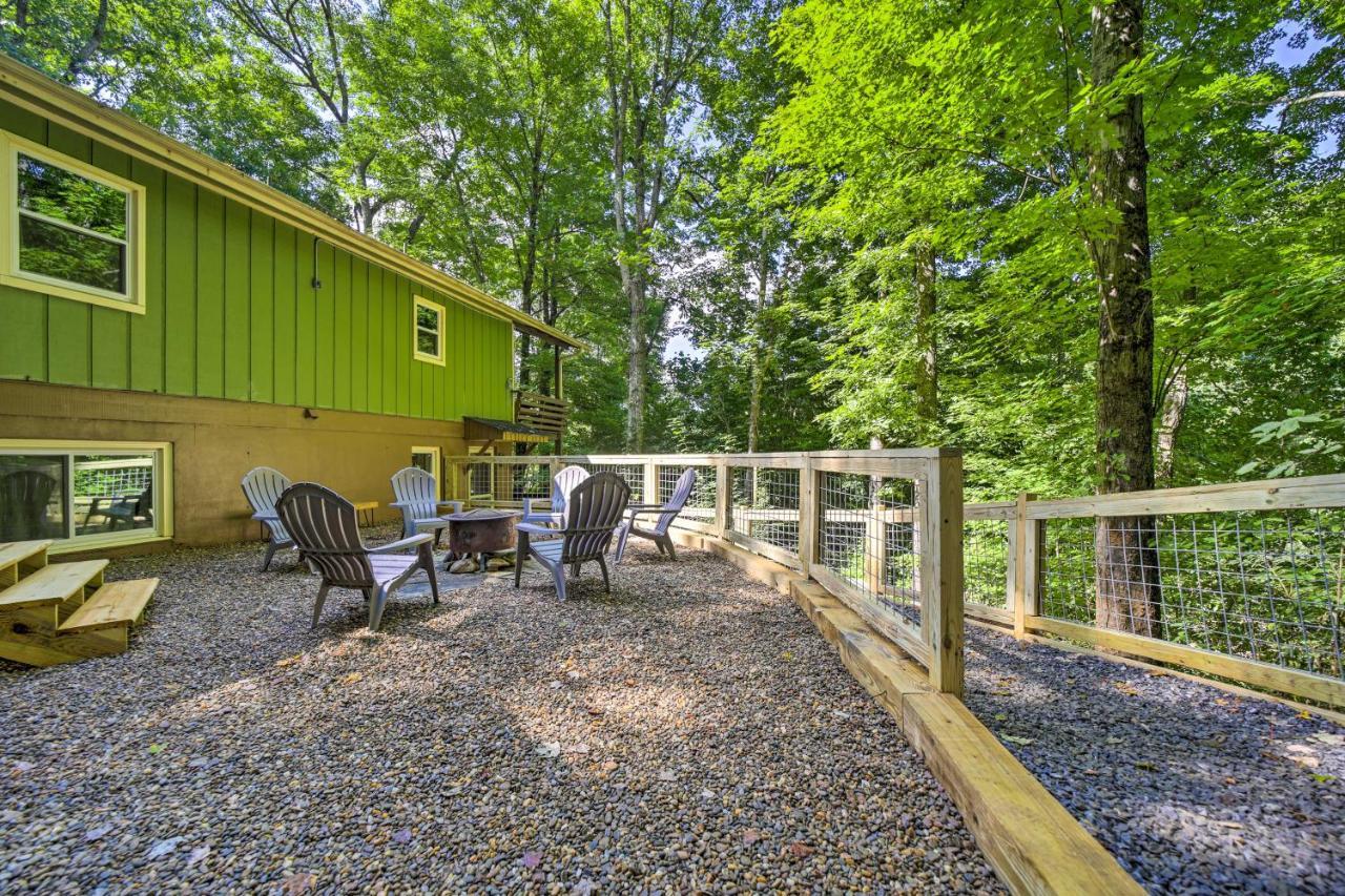 Charming Maggie Valley Getaway With Fire Pit! Exterior foto
